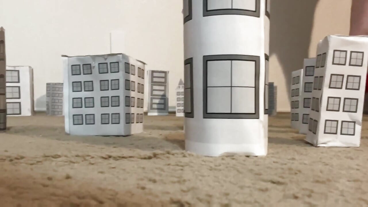 Giant Wonder Woman Lost in Your City