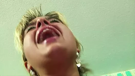 Blonde couple cock sucking pussy fucking fingering...cum in mouth