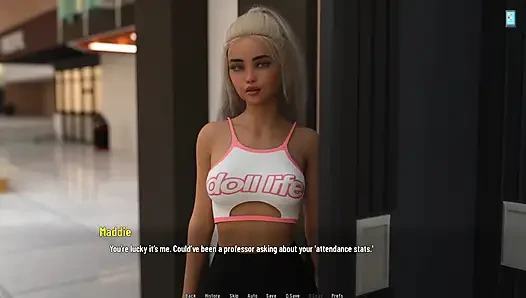 Uni-Tage 20 ich helfe maddie mit ihrer seite
