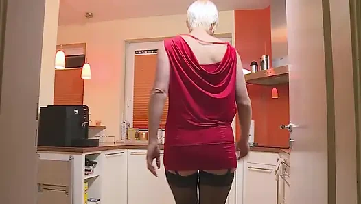 Sarışın Bomba Iç Çamaşırlı Üçlü Grup Sekste Yarağa Biniyor