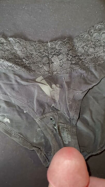Cum on Wife’s Panties 26