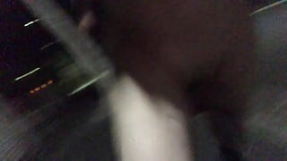 Promenade avec une érection nue à minuit - 0502