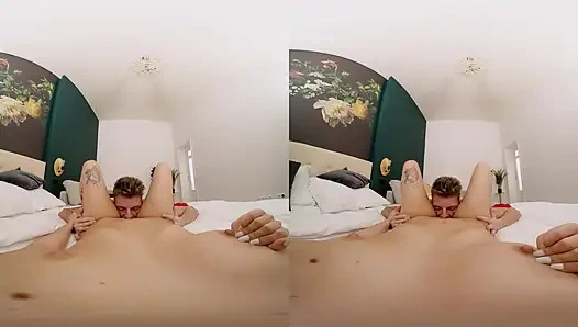 Aku nggak bisa fokus belajar - wanita pov vr