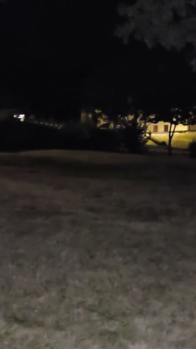 At night, we fuck on a bench in a public park. | Clip 2