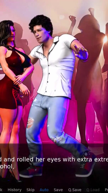 Thrilling moment from "A Couple's duet of love and lust #7 - Nate made Eathen horny on the dance floor ... Nate met some"