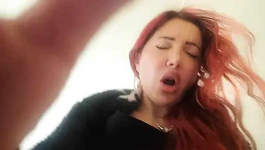 with dildo in the narrowest hole