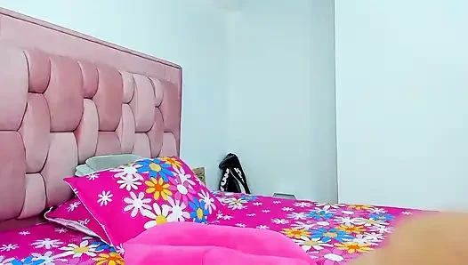 Innocent Teen Stepdaughter Fuck Dildo in Pussy and Ass