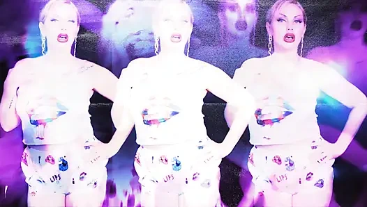 Bodohlah untukku dan nyepong kontol asli pertamamu!