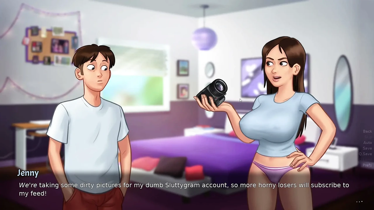 Taking sexy pics for Jenny - Summertime Saga part 9