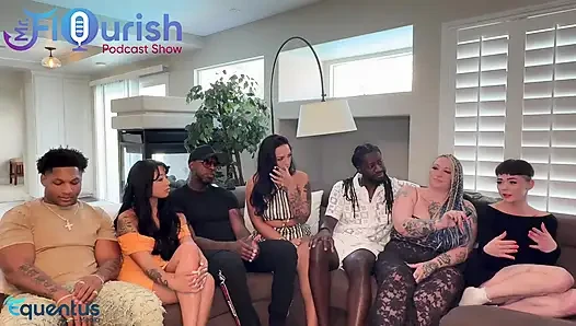 Mrflourish подкаст утром после в Вегасе 8 Ppl перед съемкой эпизода для его сложного