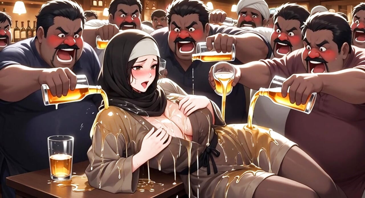 Muslim Babes Twerking Comp: Beer-Soaked Sluts Grouped in Indian Bars