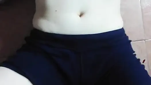 Shyyfxx kızıl saçlı erkek delisi Noel yemeğinden önce kayınbiradesiyle mastürbasyon yapıyor