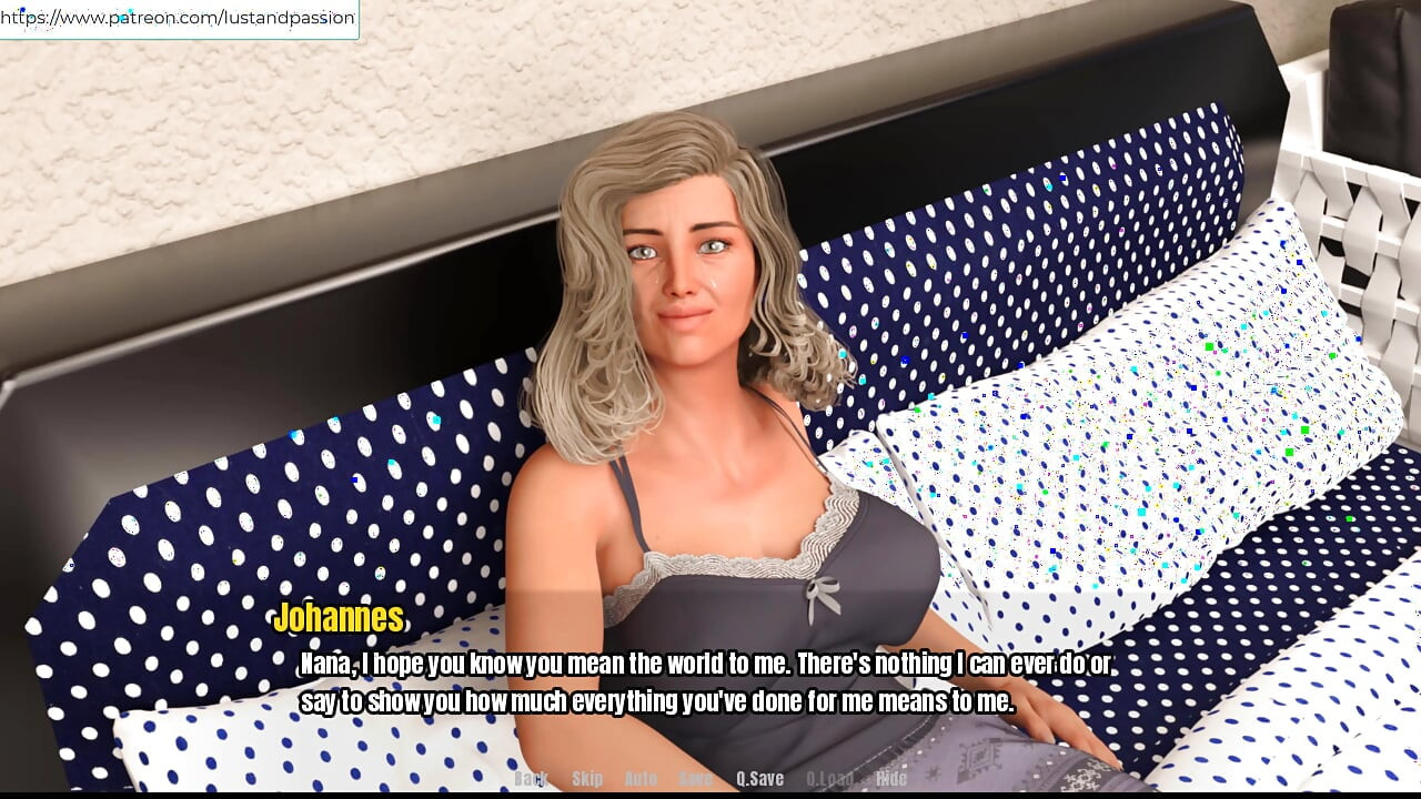 Babcia w domu babci upadła i Ive musiała pomóc jej pączka nago