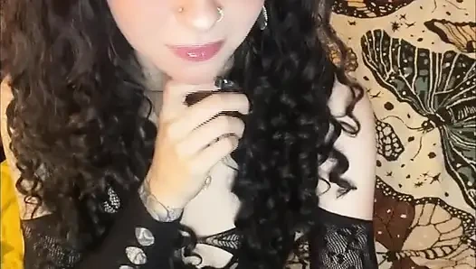 Caught My Goth ex Being a Slut on Camera So We Fucked To Keep Me Quiet