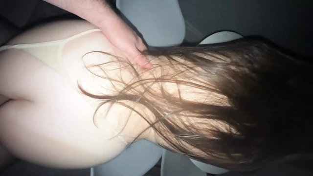 My roommate fucks me hard in the kitchen while my boyfriend in the bedroom