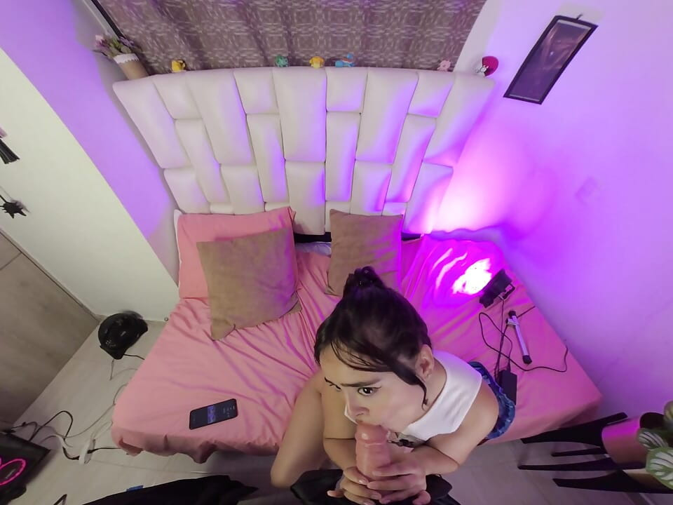 VR pOV: lutscht meinen crush schwanz