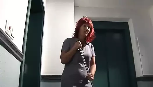 Scandalous German Stepmom with Her Small Tits Secretly Fucks Her Stepson