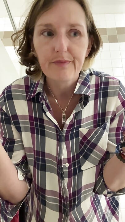 When an Innocent Pee in Public Toilets Turns Into a Cheeky Squirting Wank