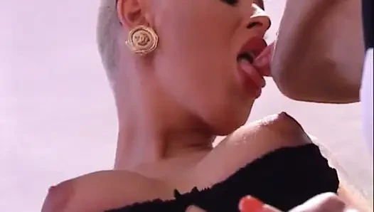Big cock in pussy big cock in ass...threesome sex