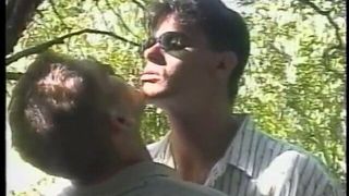 Randy studs under a tree fucking bung hole and giving head