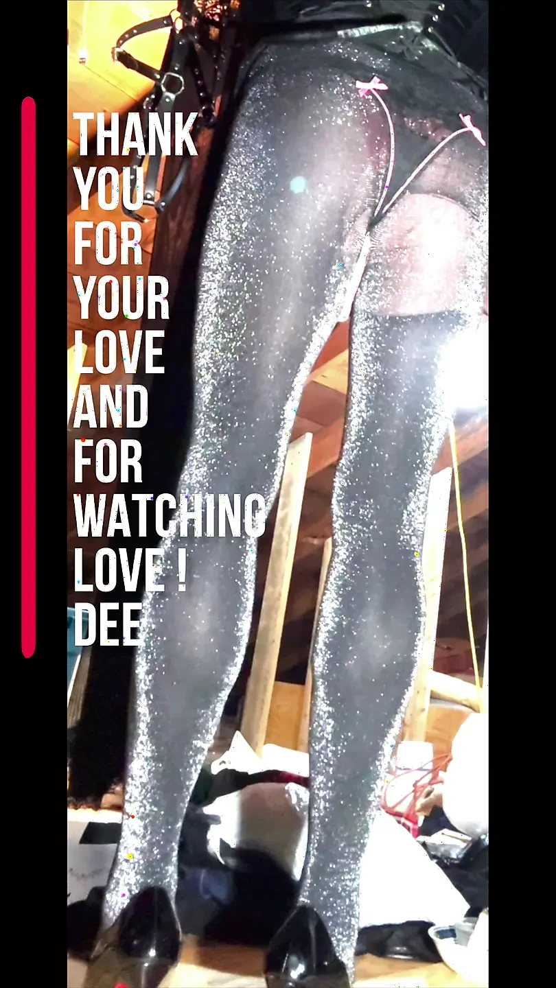 一个闪亮的开裆连裤袜冒险 w dee angels