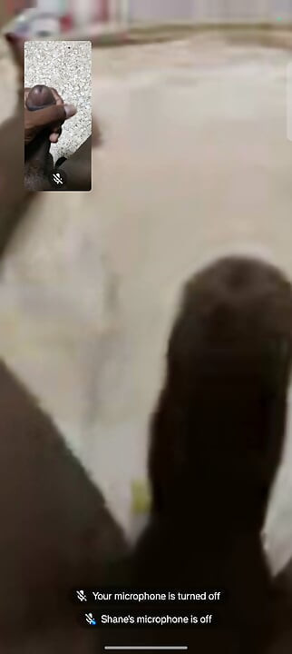 Two boys are in video call masterbating