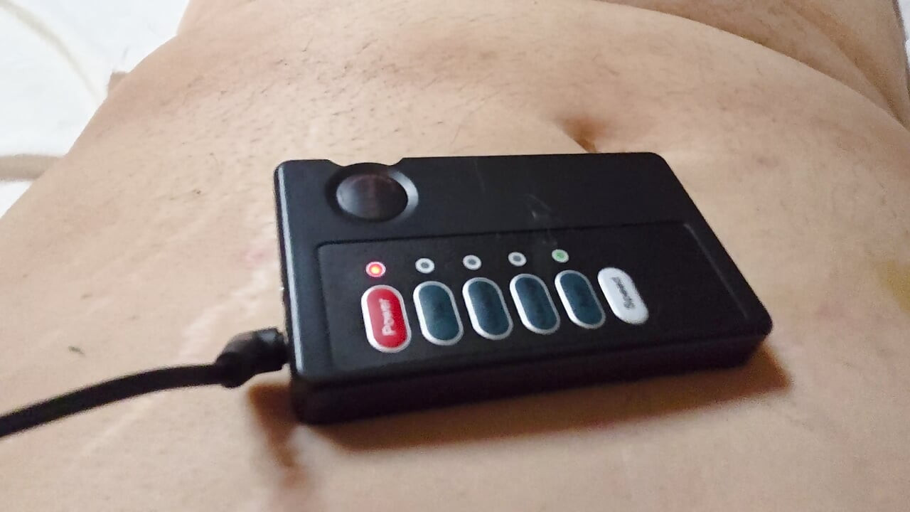 Sissy's Nipples Receive Shock Treatment