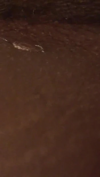 Must-see moment from "Black babe gets her hairy box filled with thick white cock"
