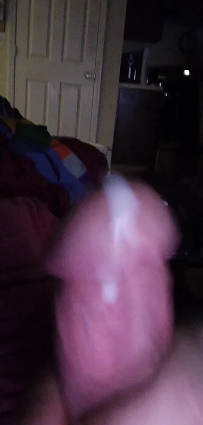 Cumming hard