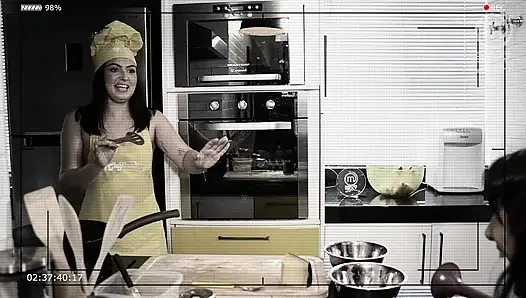 Hot Lesbian Latinas cooking - Part 3 - SFW