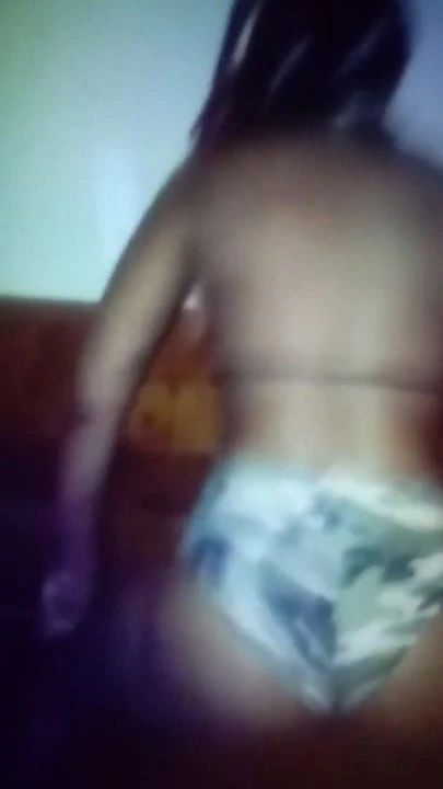 My lil stripper video chat me at my apartment wild im at wor