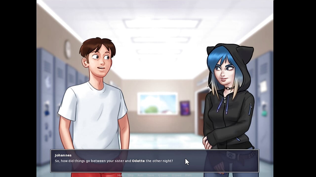 Summertime Saga - Jenny got pregnant - Diana gave me a handjob under the table - new science project is amazing FH