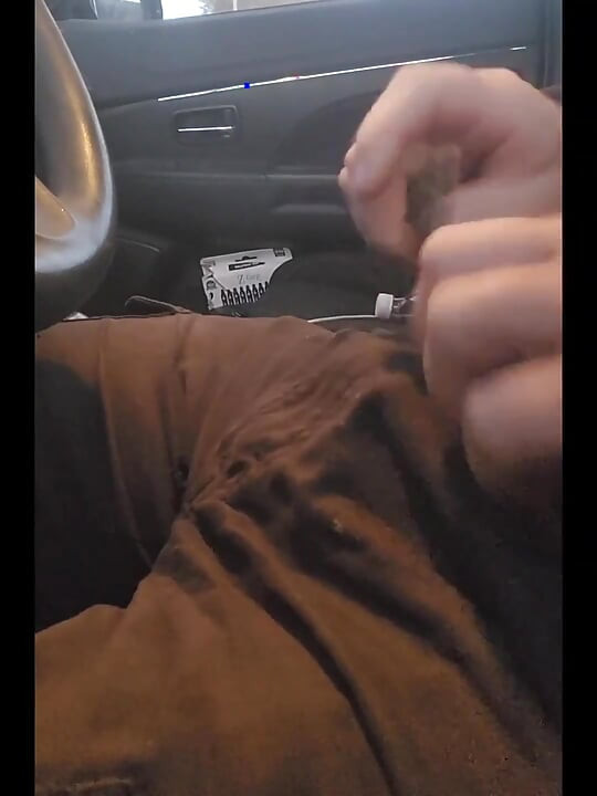 Public Jerk in the Car with a Condom.