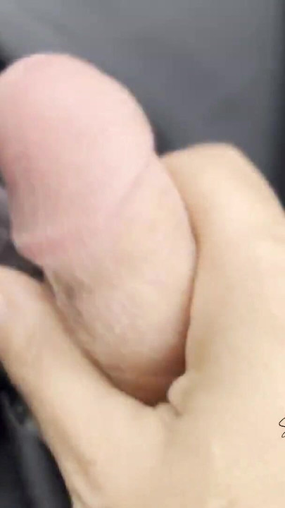 Spectacular moment from "Cumming while driving, 2 closeup clit orgasms for her and a huge cum load for him"