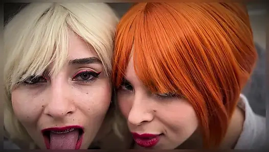 Anitta Miller und Sweet Kimmi haben eine heiße lesbische Begegnung – Muschi und intensives Arschessen