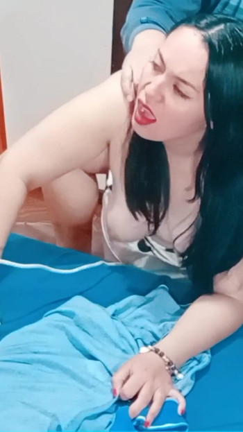 I Catch My Stepmother Ironing Clothes to Fuck