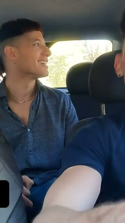 Kinky Passenger Seduces His Taxi Driver And Pounds His Virgin Asshole To His First Ever Anal Orgasm | Clip 1