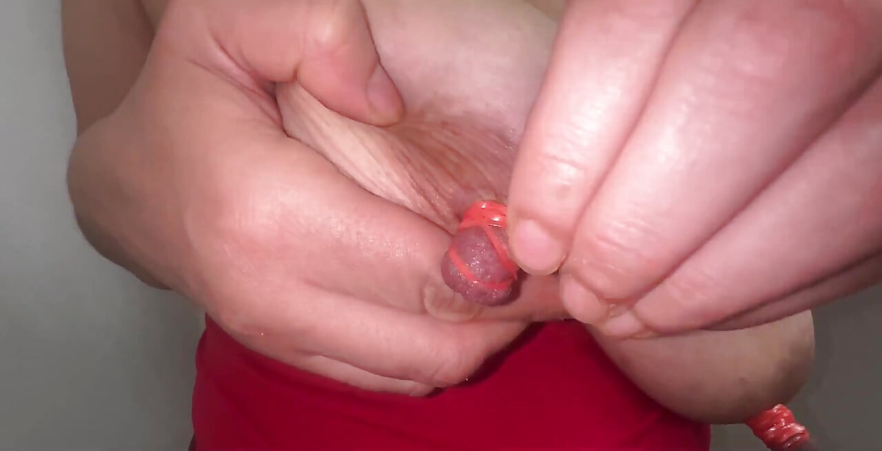 Nipples so Big After This Training Session