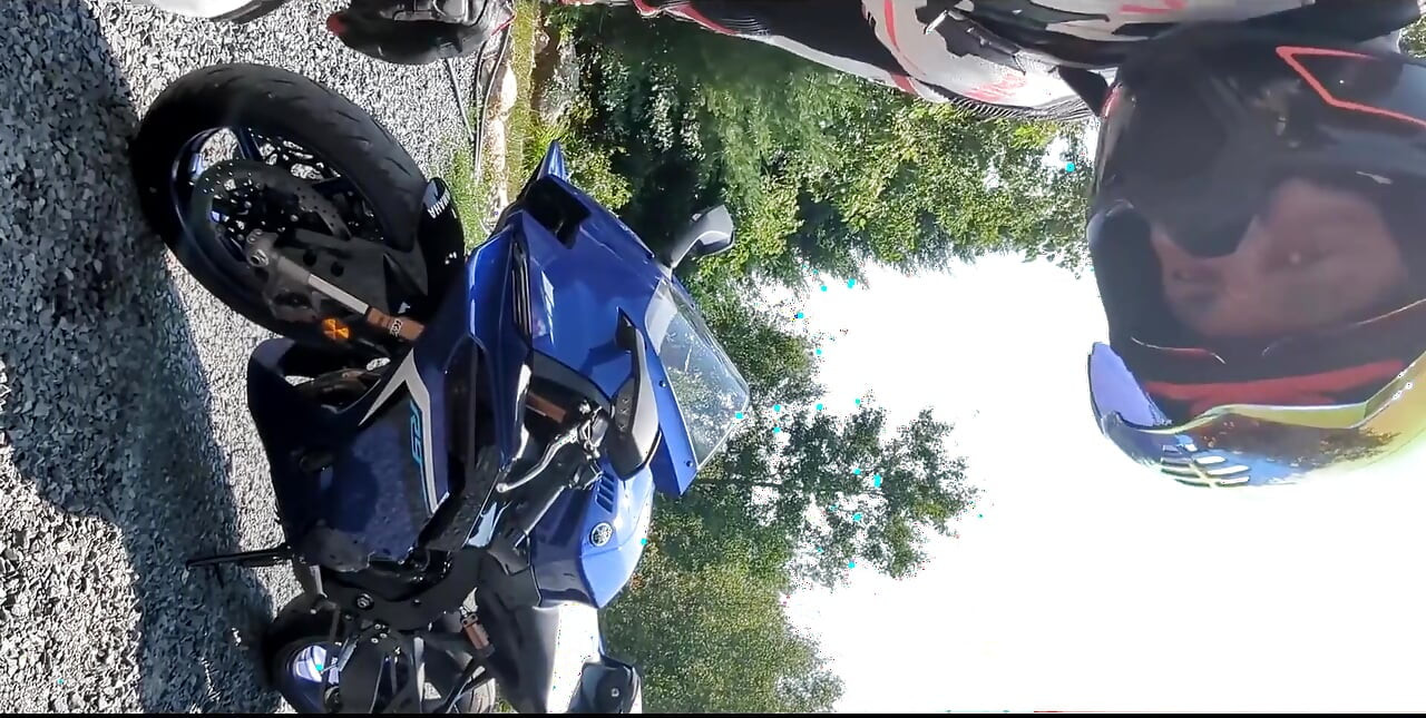 On My Sport Bike