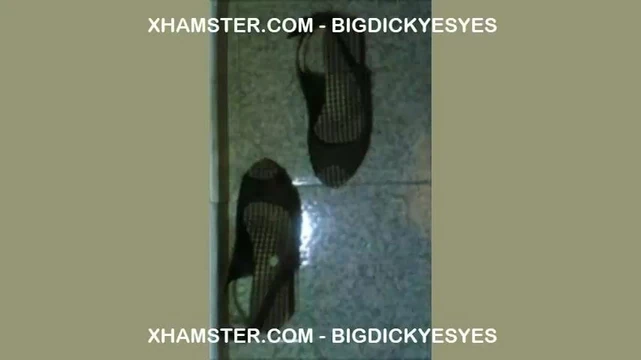 I TRAIN MY BIG COCK WITH SHOES.