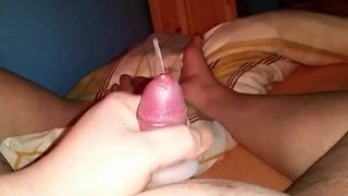 Small cock cuming