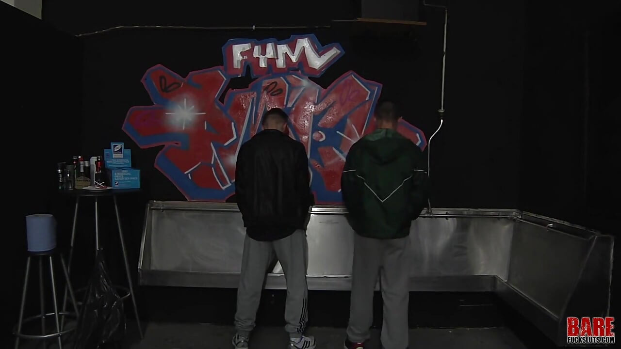 Raw Boys Banging Butt in the Mens Room!
