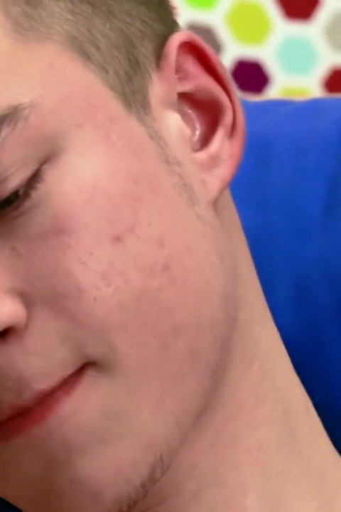 Petit Boy Ethan Beats His Shaft Until He Cums On His Belly!