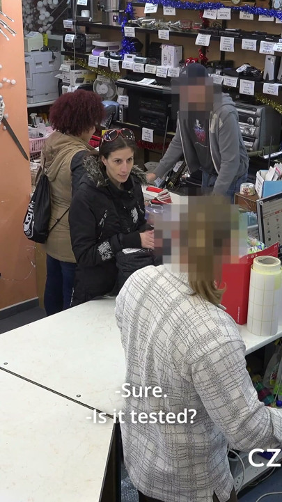 The MILF with the skis (CzechPawnShop) | Clip 1