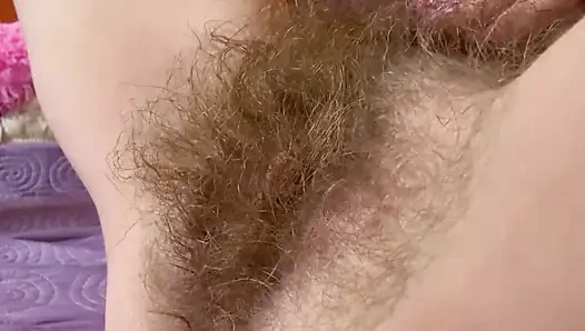Monster Hairy Pussy Masturbation Huge Clitoris