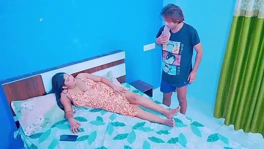 Desi Indian Malkin fucked hard by her naughty servant in the home