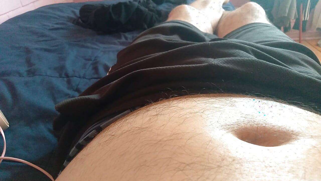 Man gets horny when he shows his monster cock