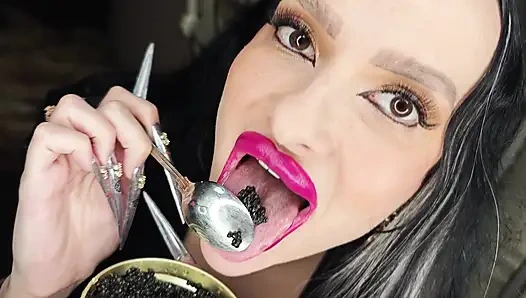 I Eat Black Caviar, Tease You with Extremely Long Stiletto Nails and Humiliate You