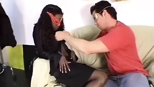 Schwarze italienische muschi