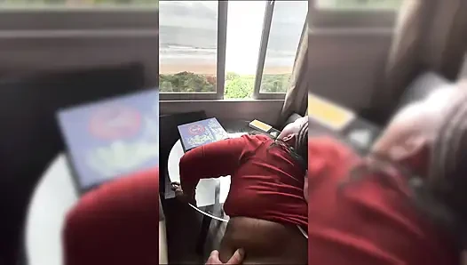 BBW MILF Has Him Holding on for Dear Life